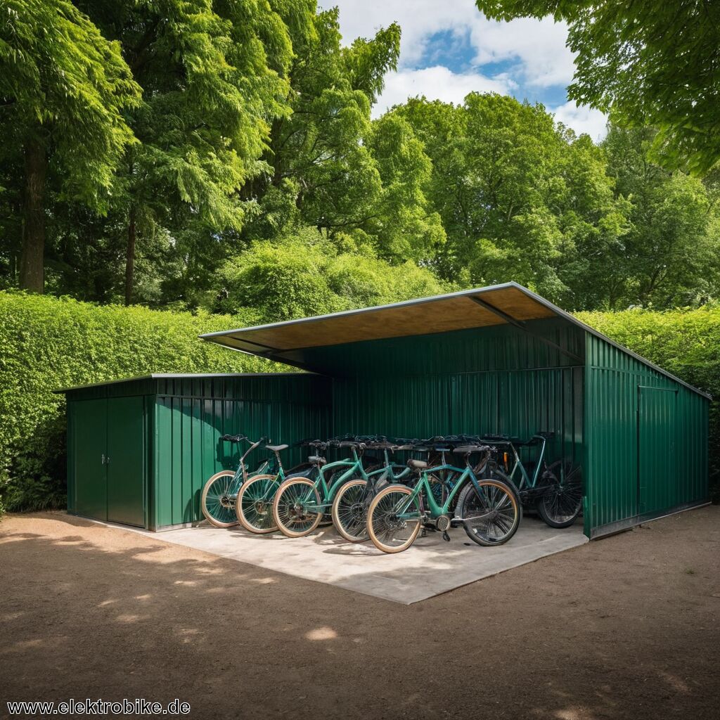 E-Bikes sicher verwahren