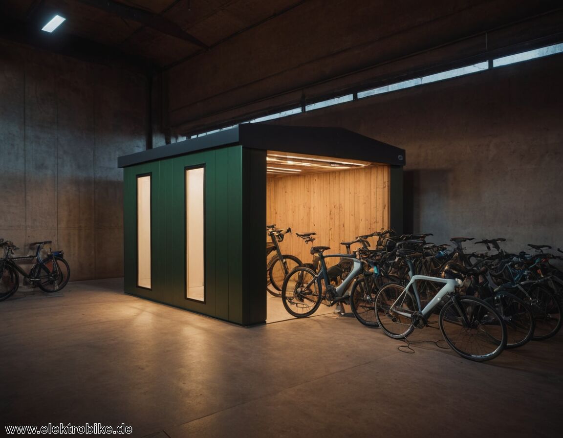 Zugangskontrolle im Fahrradschuppen etablieren - E-Bikes sicher verwahren