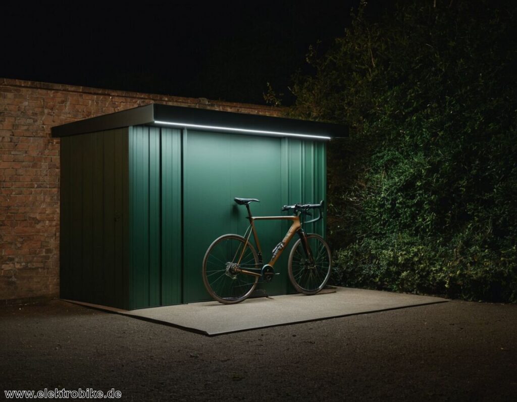 E-Bikes sicher verwahren