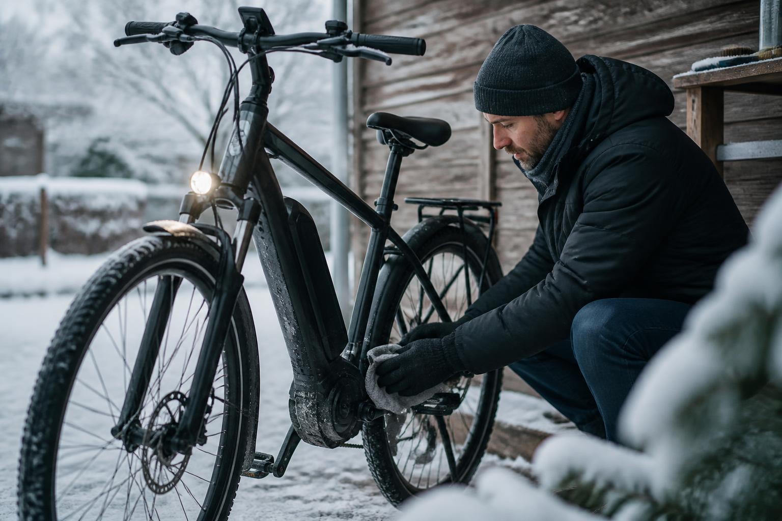 Elektrofahrräder im Winter richtig schützen: Tipps und Tricks